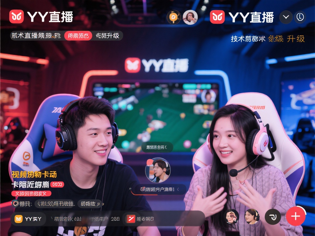 此外，YY直播在技术上进行了极大的升级，不仅画面流