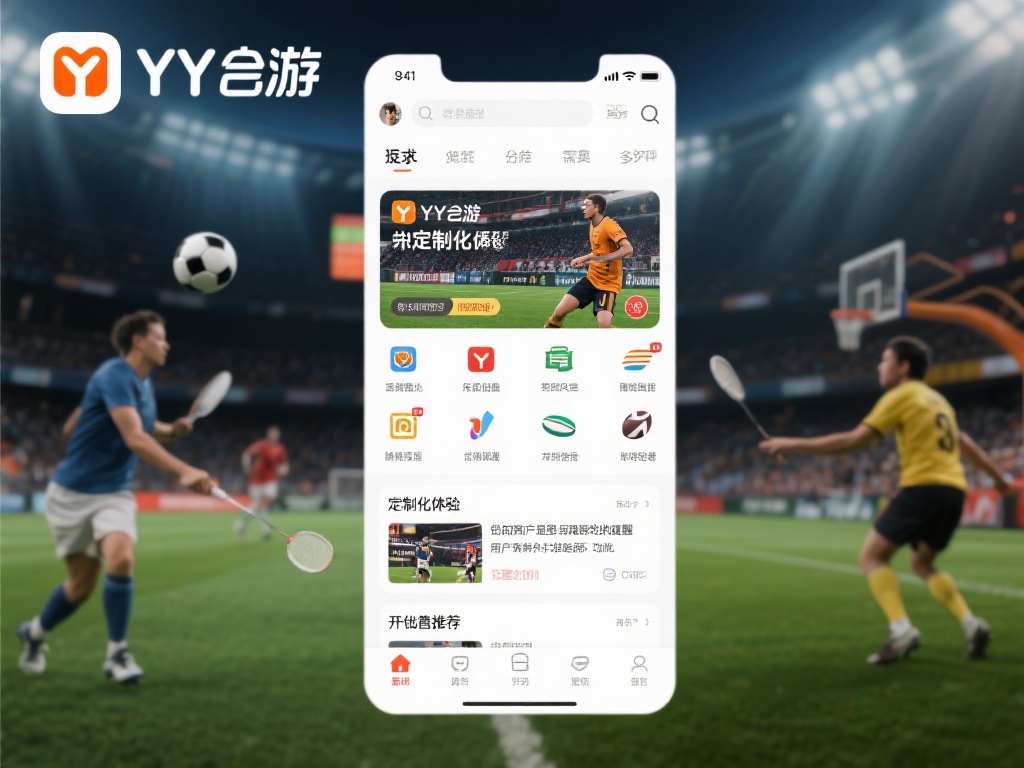 YY易游提供的体育项目种类繁多，包括主流足球、篮球