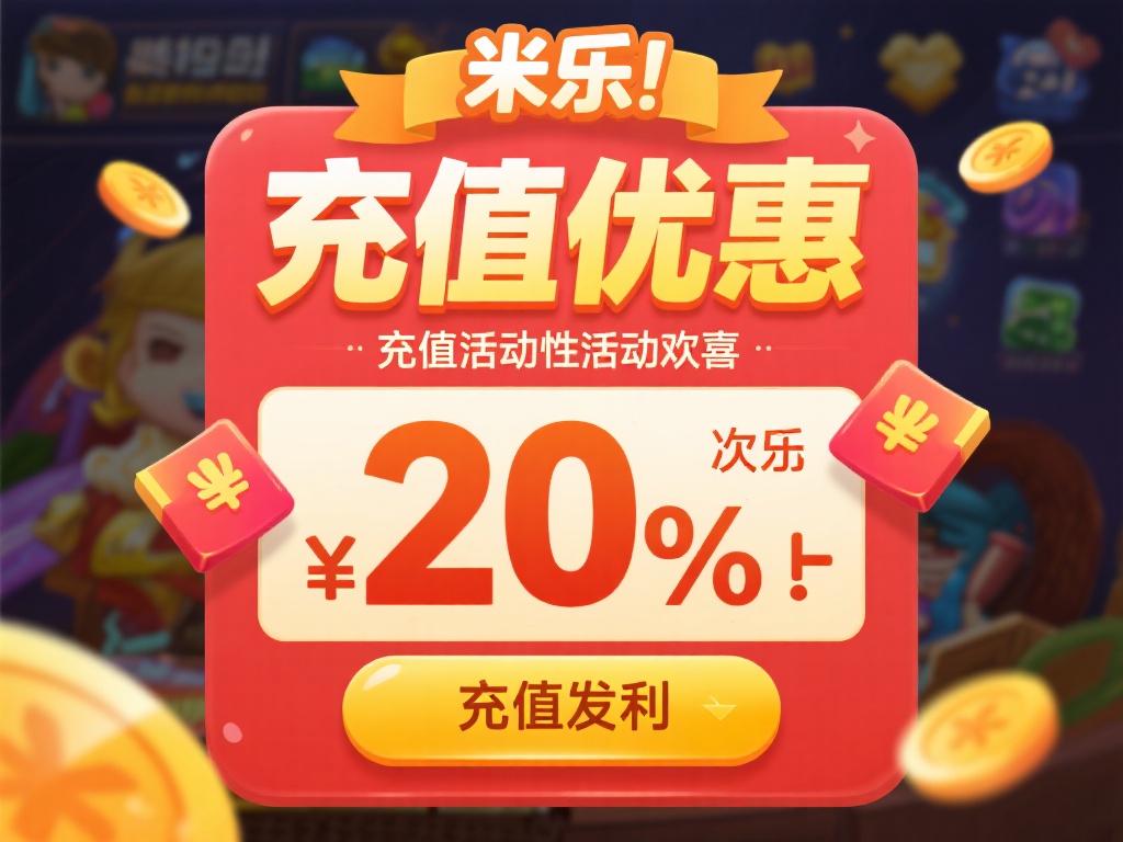 充值优惠：米乐的充值活动深受玩家喜爱。无论金额大小