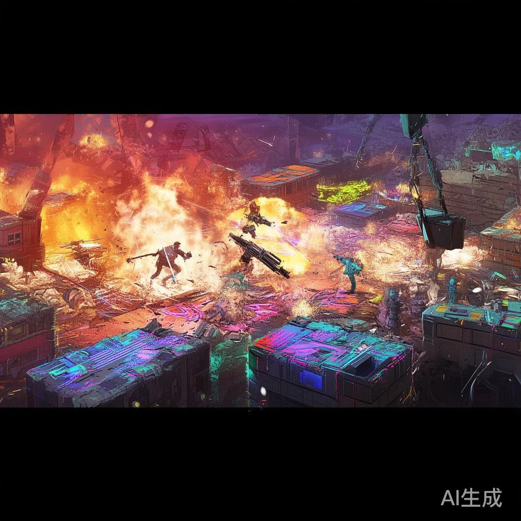 这款游戏结合了射击与生存元素，考验玩家的反应速度和