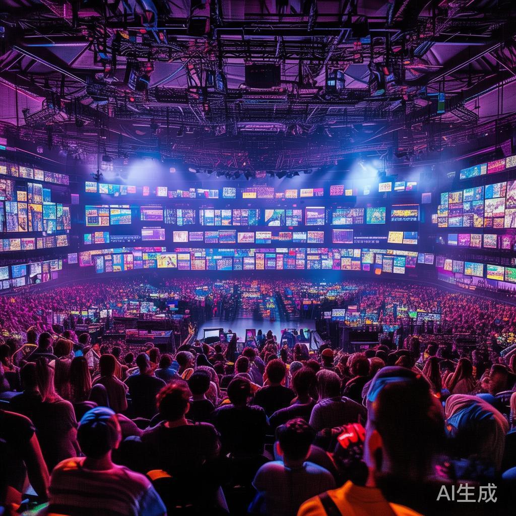 大型电竞赛事持续火热
例如，最近举办的全国电竞争